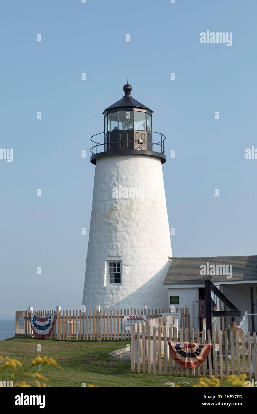 Der berühmte alte Leuchtturm von Bristol am Tag Stockfoto