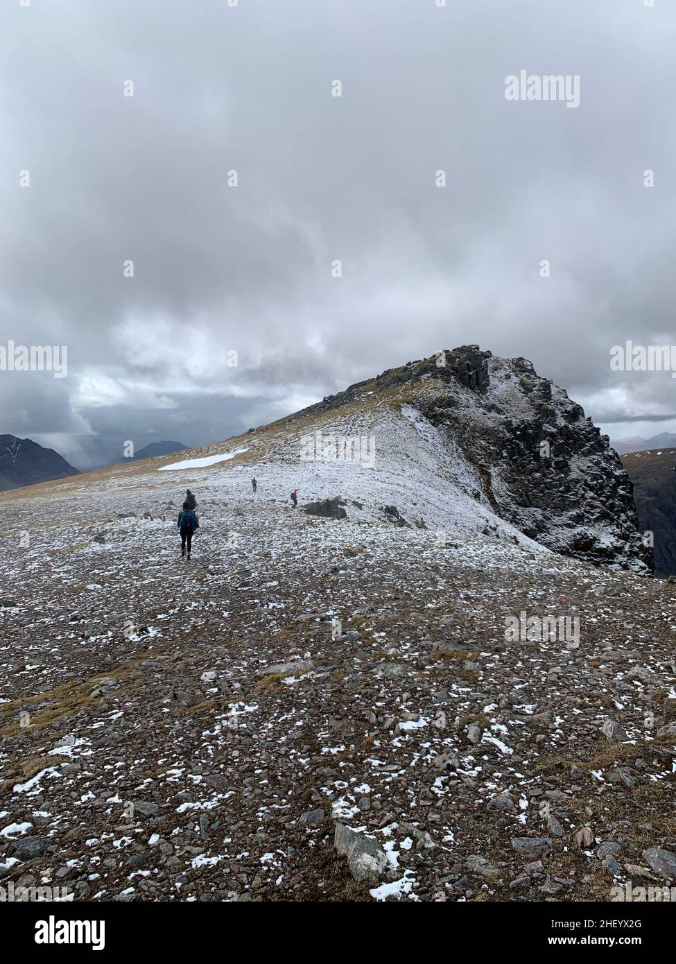 The Fisherfield Six Munros, Schottland Stockfoto