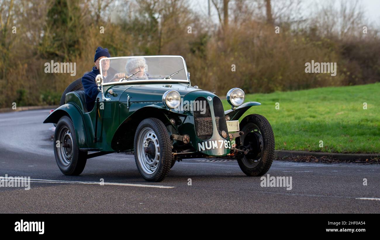 1950 Dellow Zweitakt-Oldtimer Stockfoto