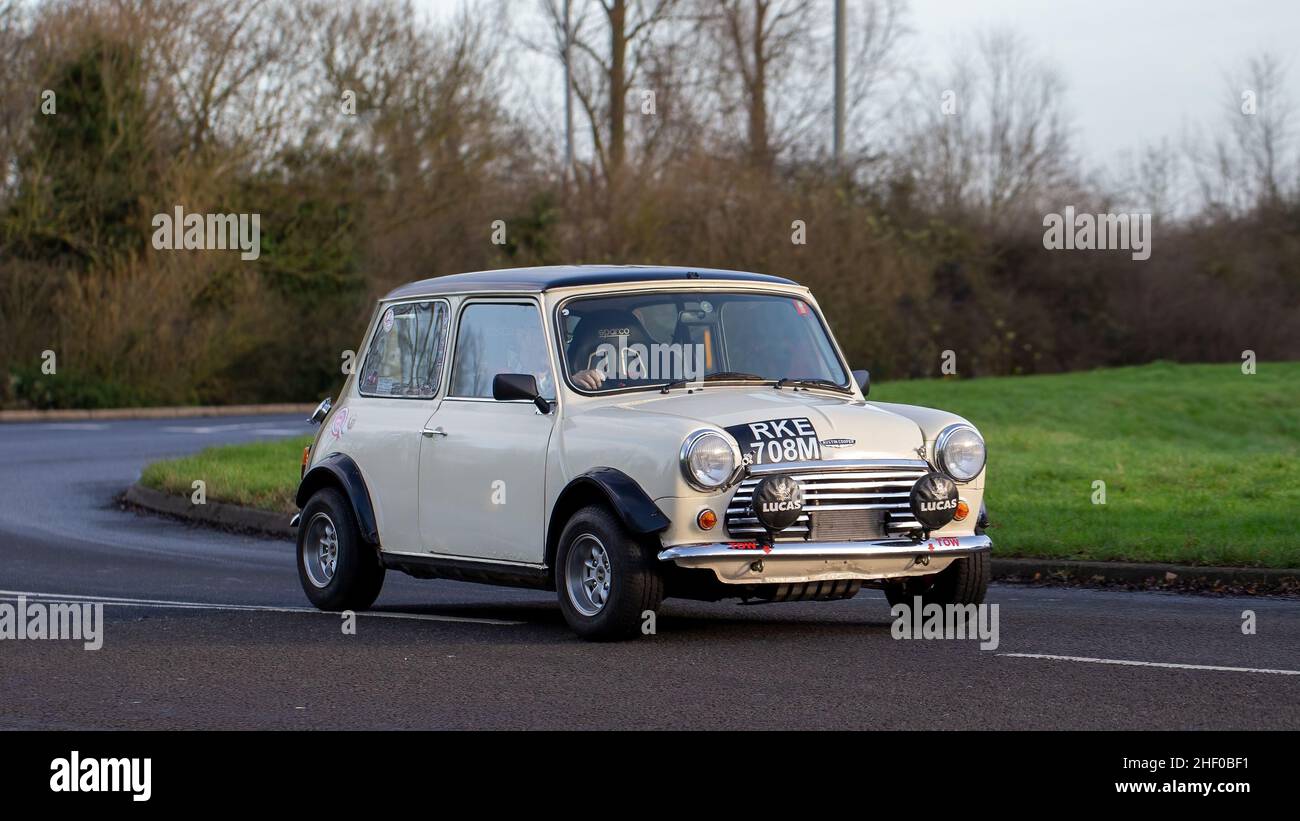 1974 Austin Mini Cooper Oldtimer Stockfoto