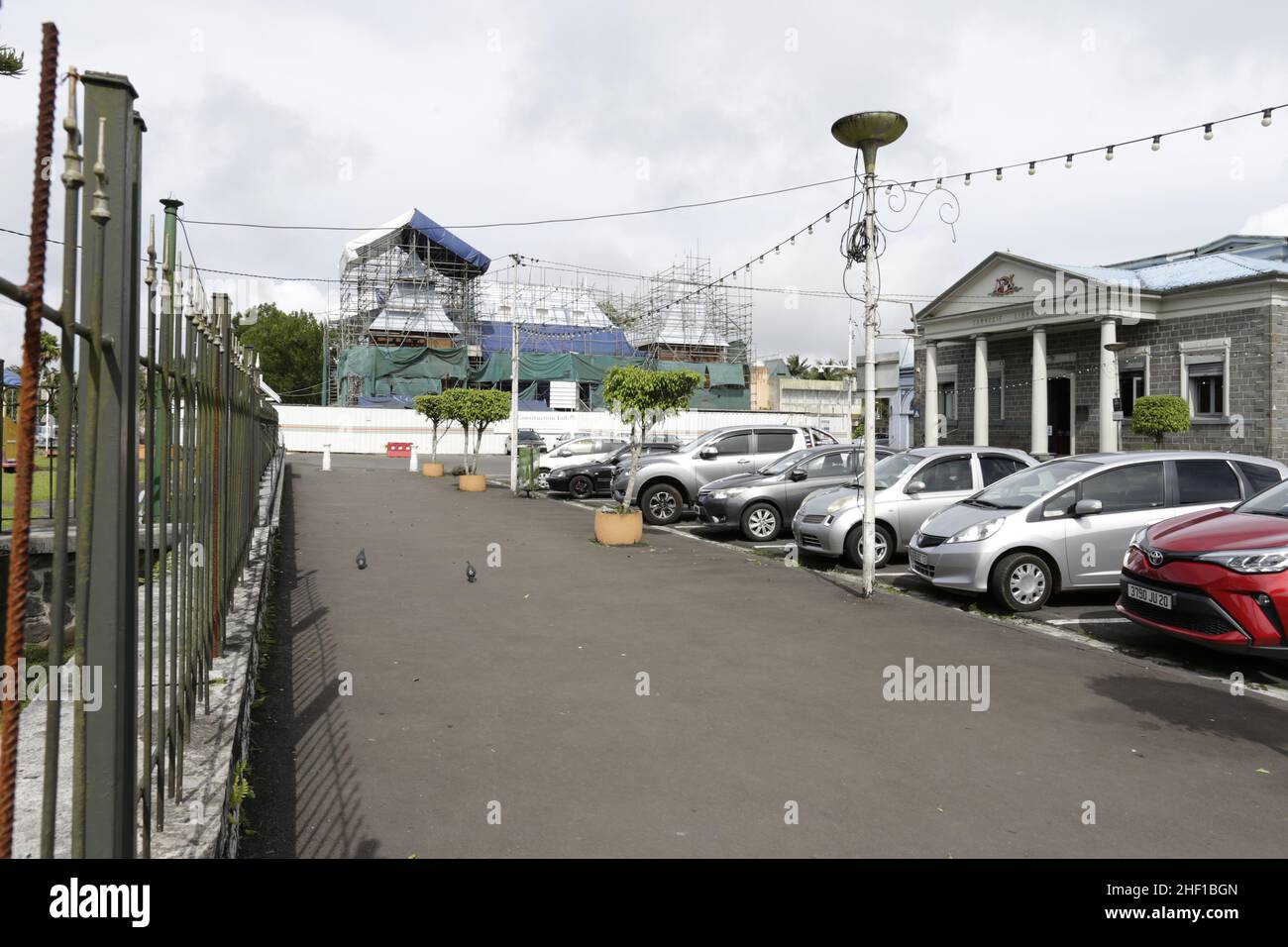 Curepipe est la deuxième ville de Maurice (81 600 Einwohner en 2003). Elle est située sur les hauteurs, presque au Centre de l'île Maurice, Stockfoto