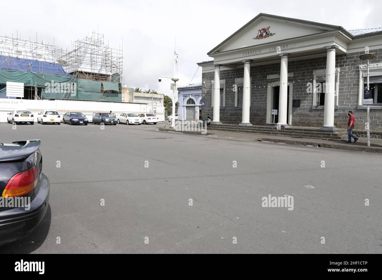 Curepipe est la deuxième ville de Maurice (81 600 Einwohner en 2003). Elle est située sur les hauteurs, presque au Centre de l'île Maurice, Stockfoto