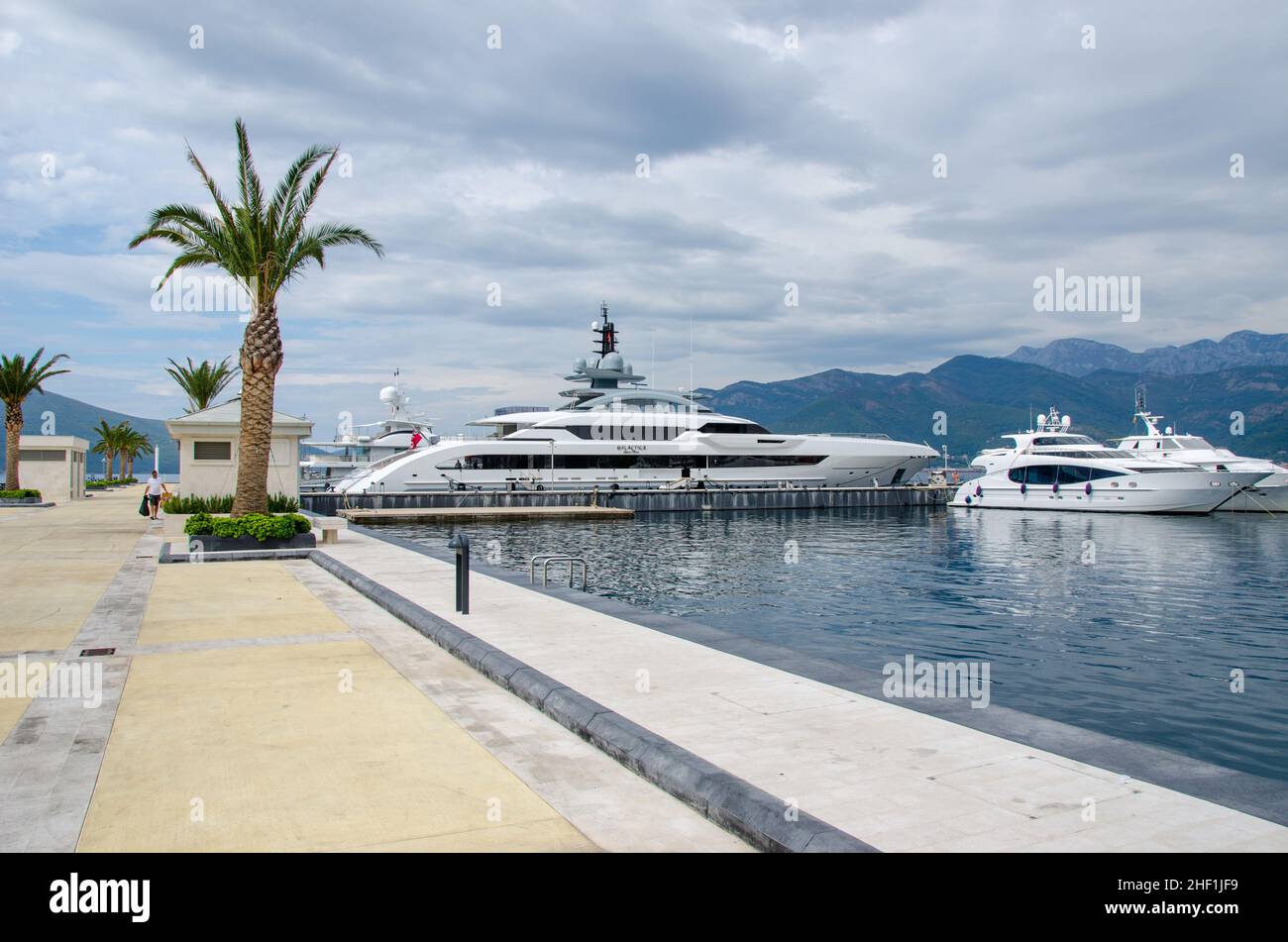 Montenegro und Kotor im Herbst Stockfoto