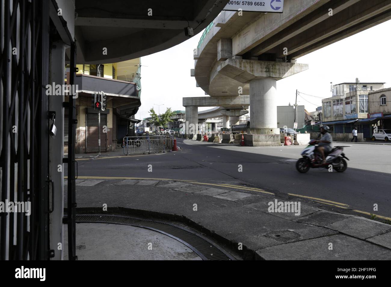 Metro Express (Mauritius) Stockfoto