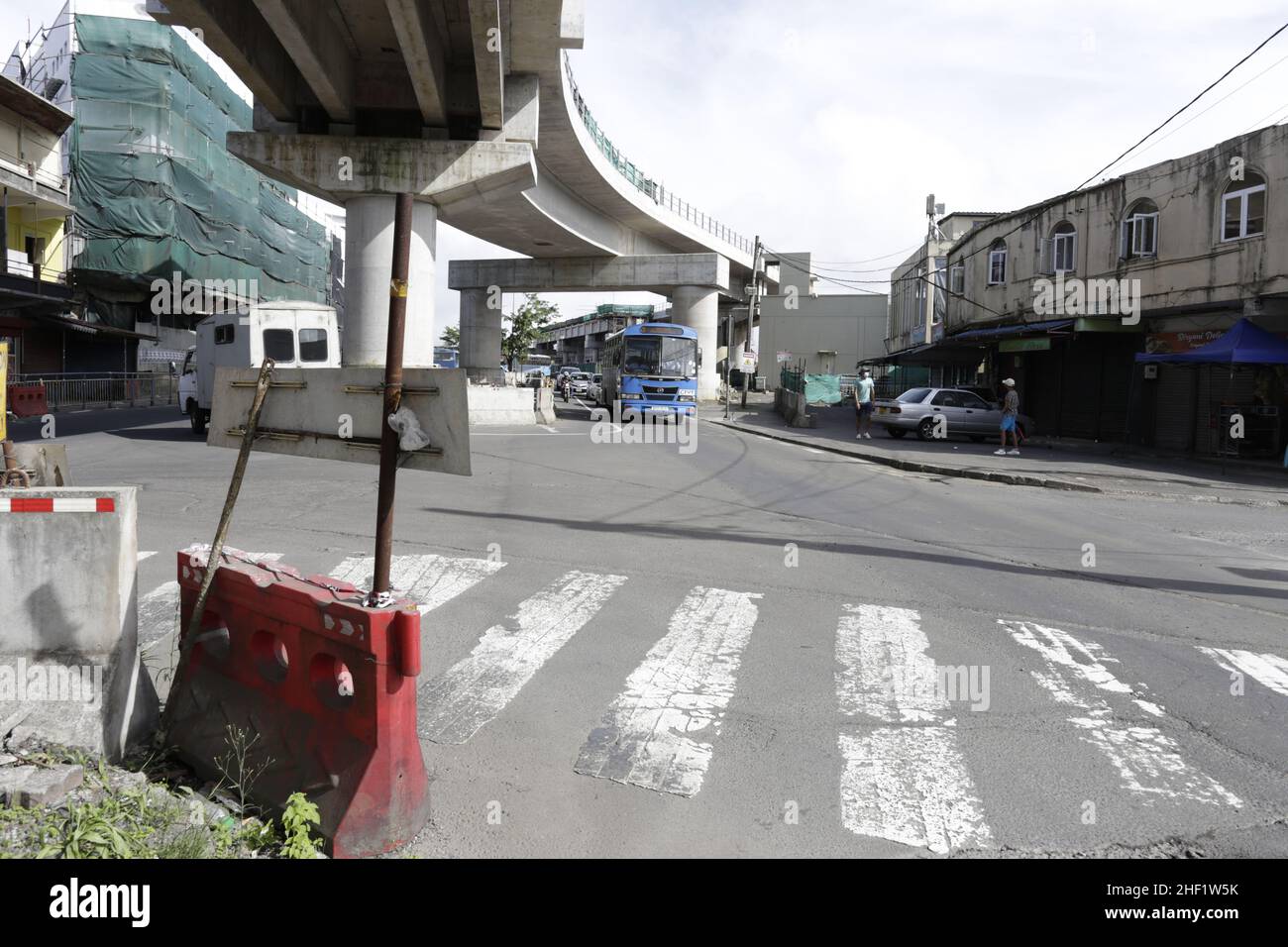 Metro Express (Mauritius) Stockfoto