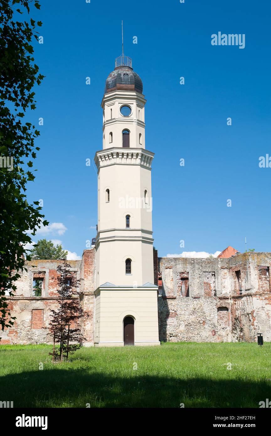 Schloss in Strzelce Opolskie, Woiwodschaft Opole, Polen Stockfoto