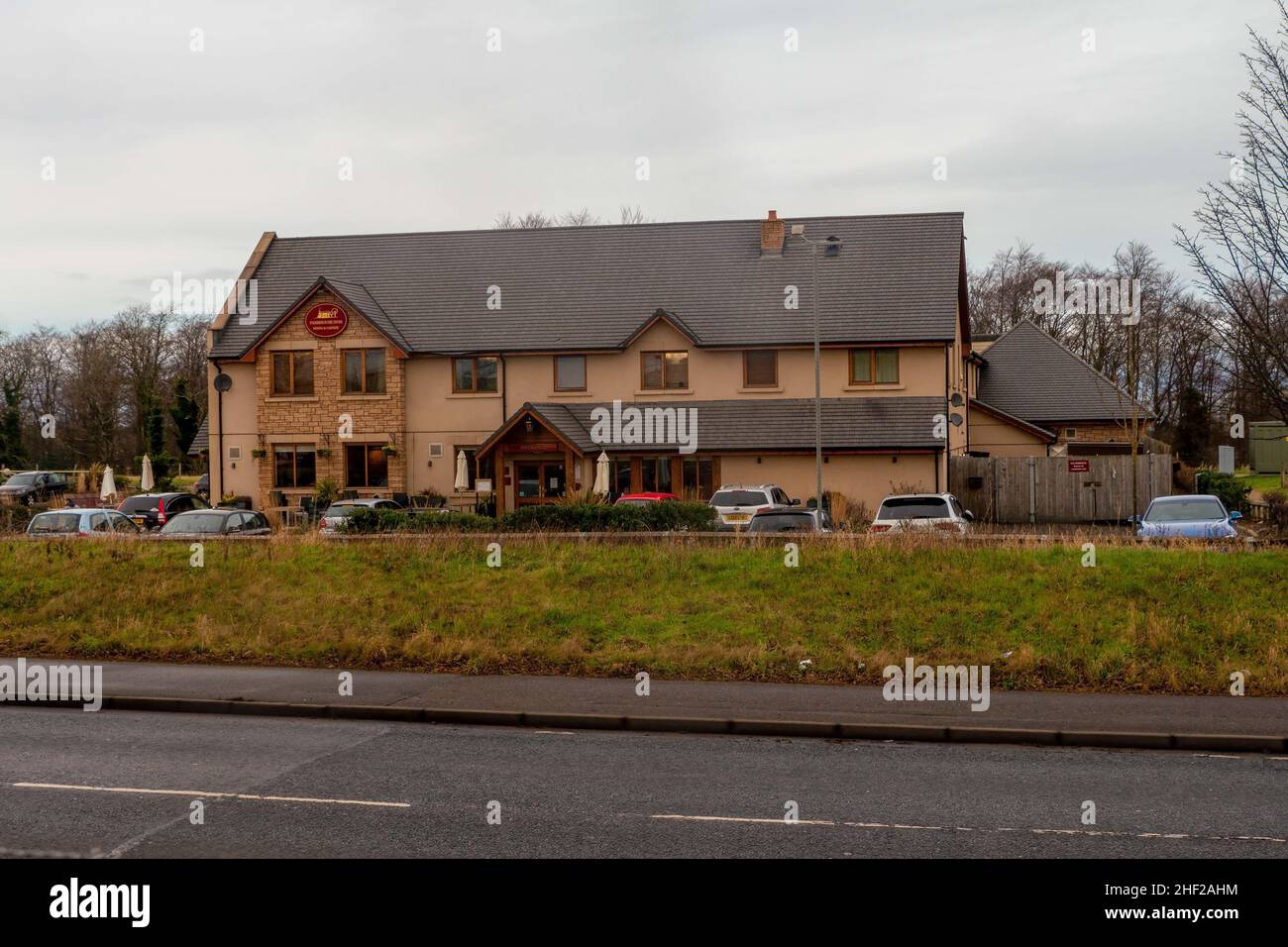 Elginhaugh Restaurant und Carvery, um ein Essen mit Familie und Freunden zu genießen, Lasswade, Schottland, Großbritannien Stockfoto