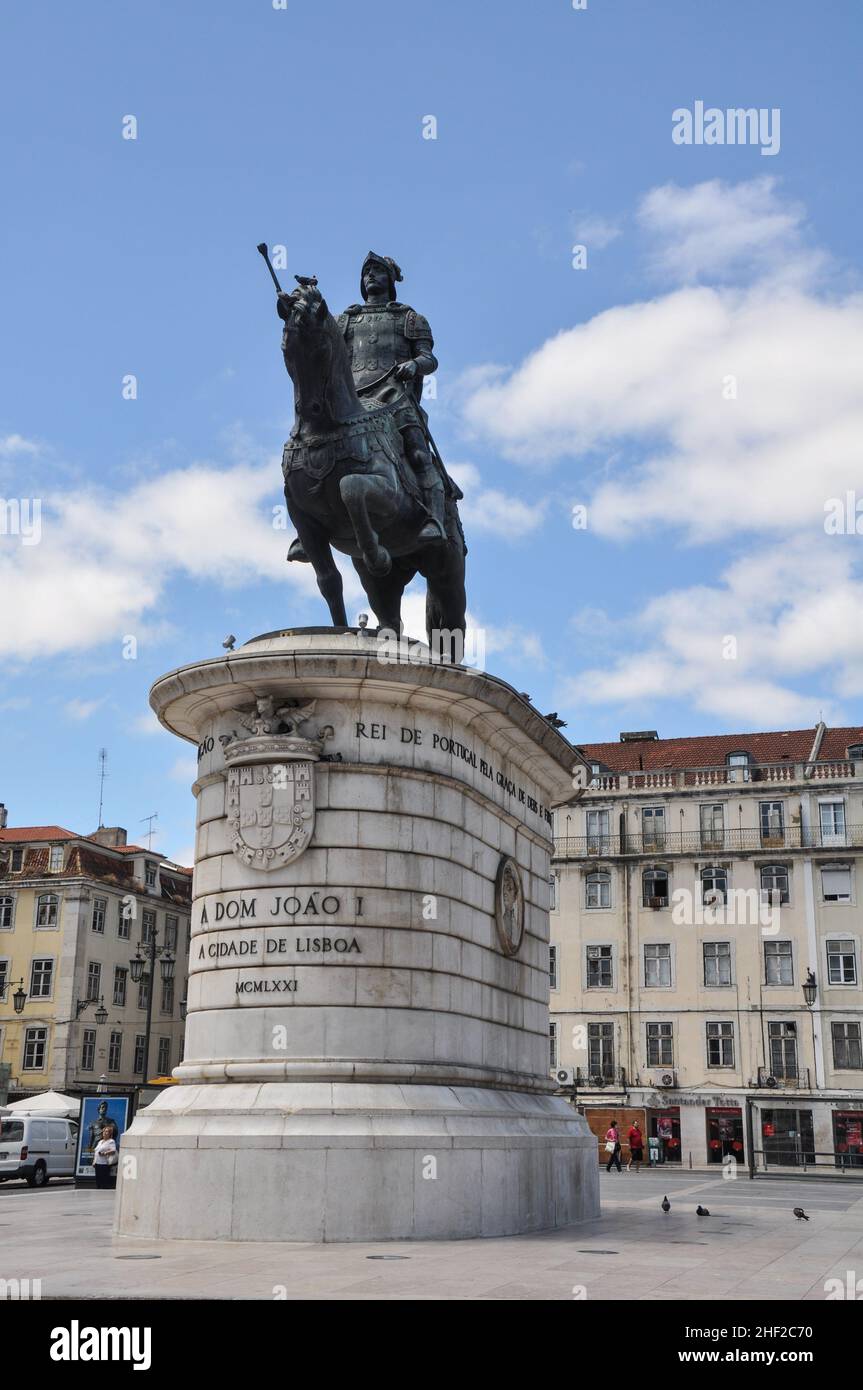 Szenen aus Lissabon Stockfoto