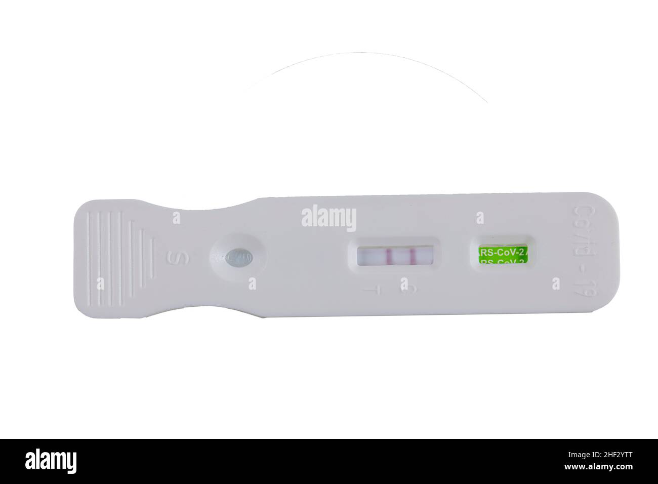 COVID-19 Corona Virus Disease, RDT Schnelldiagnosetest für Antikörper zum Nachweis viraler Proteinantigene, die durch das CDC Rapid ra exprimiert werden Stockfoto