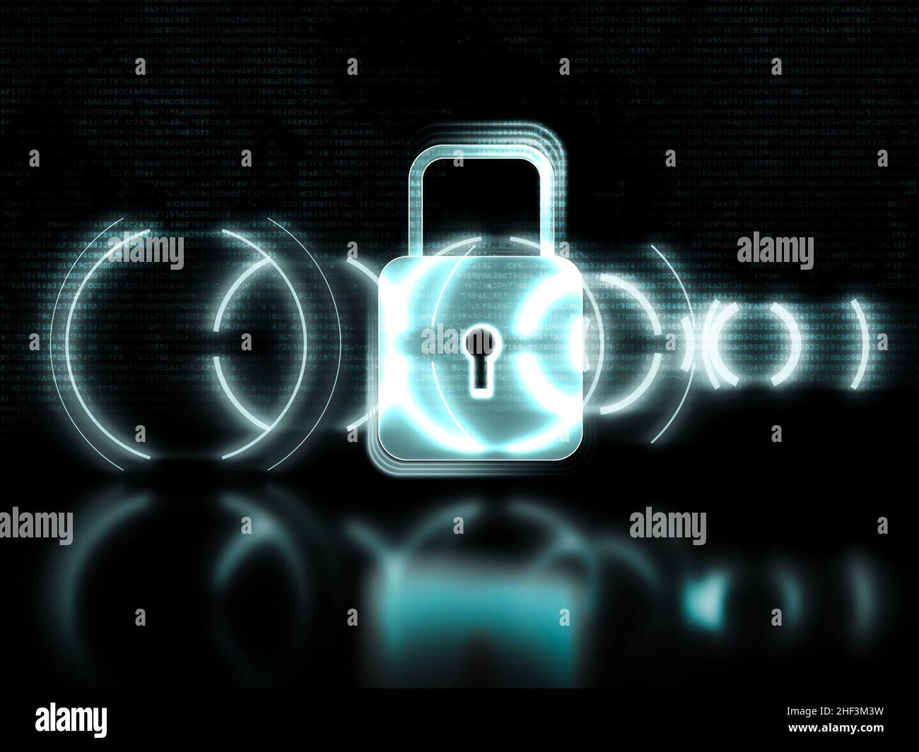 Digitale Sicherheit, Cybersicherheit, Online-Sicherheit Stockfoto