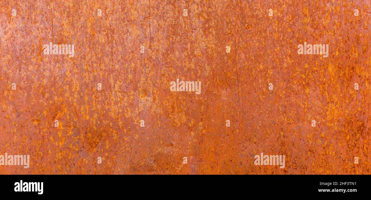 Alten rostigen Eisen Metall Platte Hintergrundtextur Stockfoto