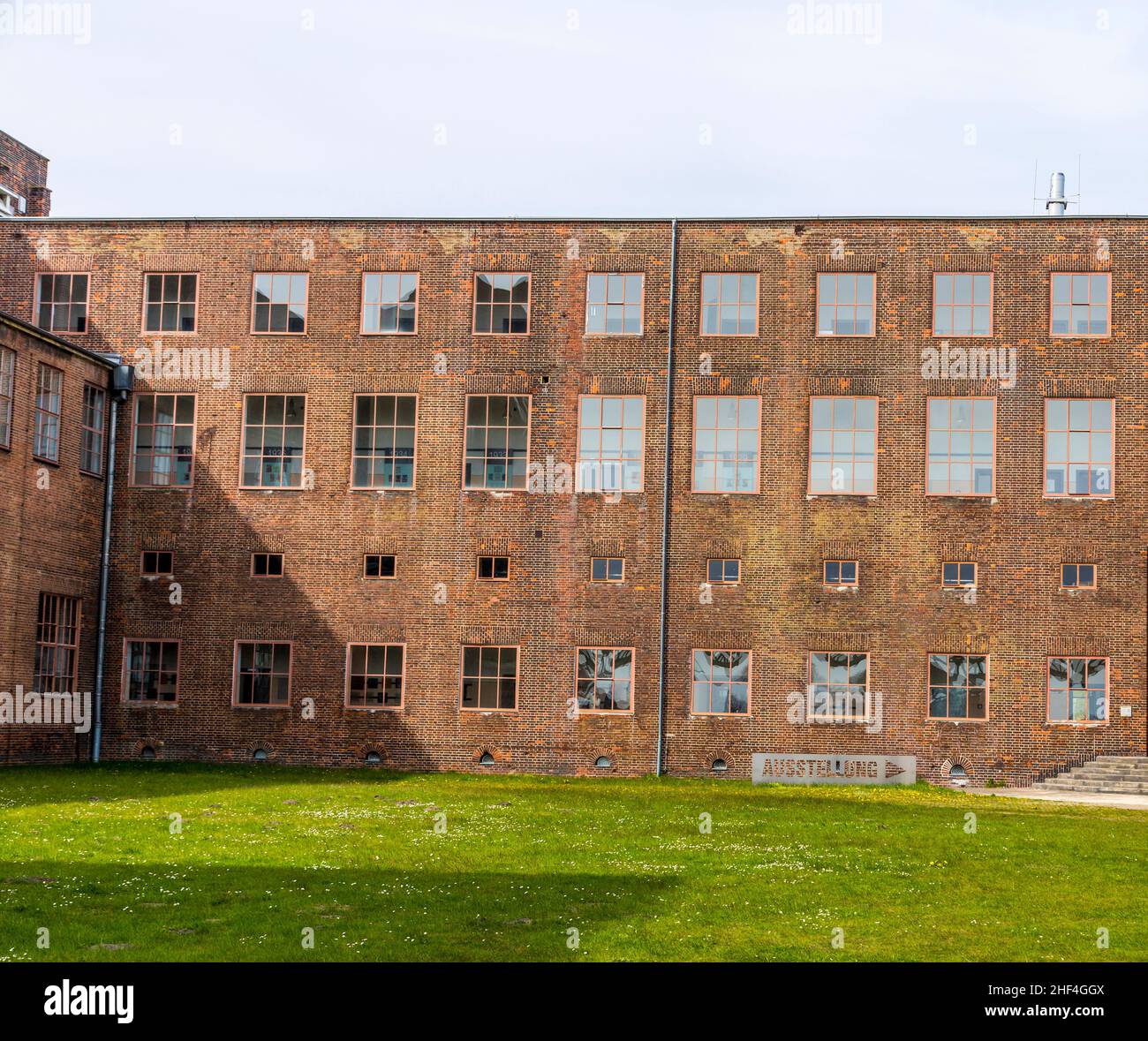 Alte deutsche WW2 V2-Rakete-Fabrik in Peenemünde Stockfoto