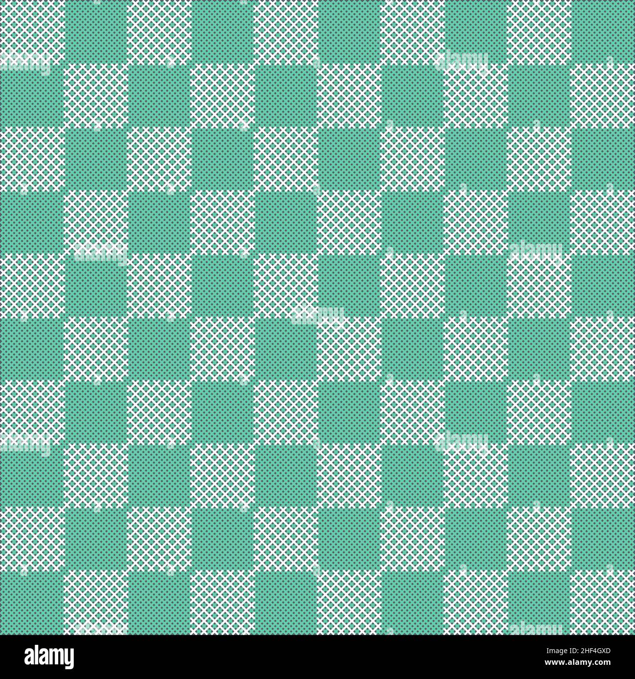 Vichy-Gingham-Textur. Stock Vektor