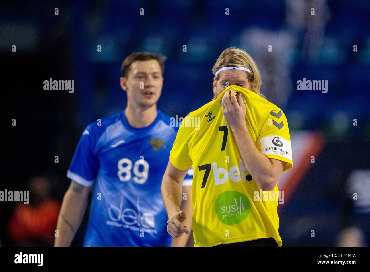 Košice, Slowakei 20220113.Litauens Aidenas Malasinskas beim