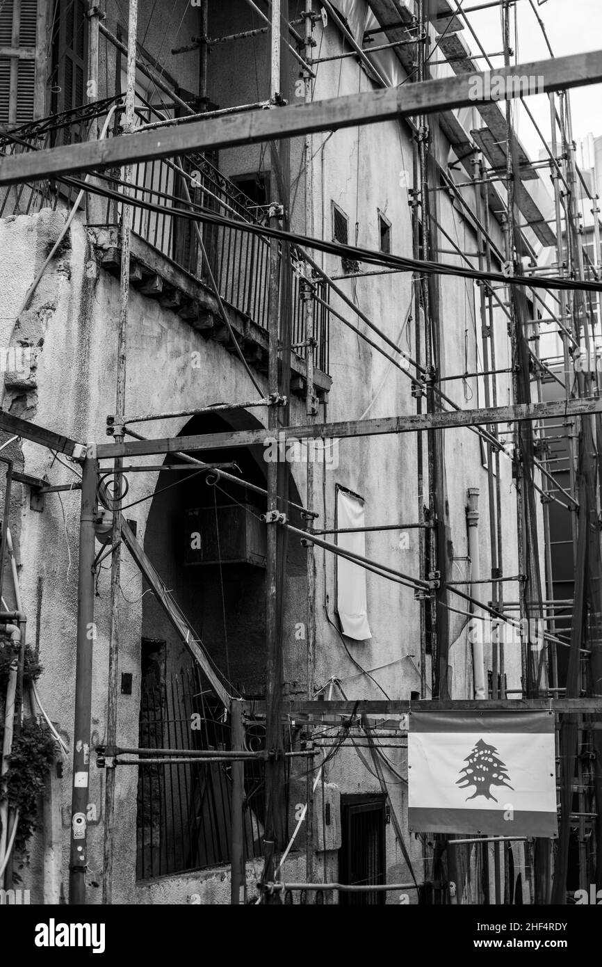 Städtisches Beirut Stockfoto