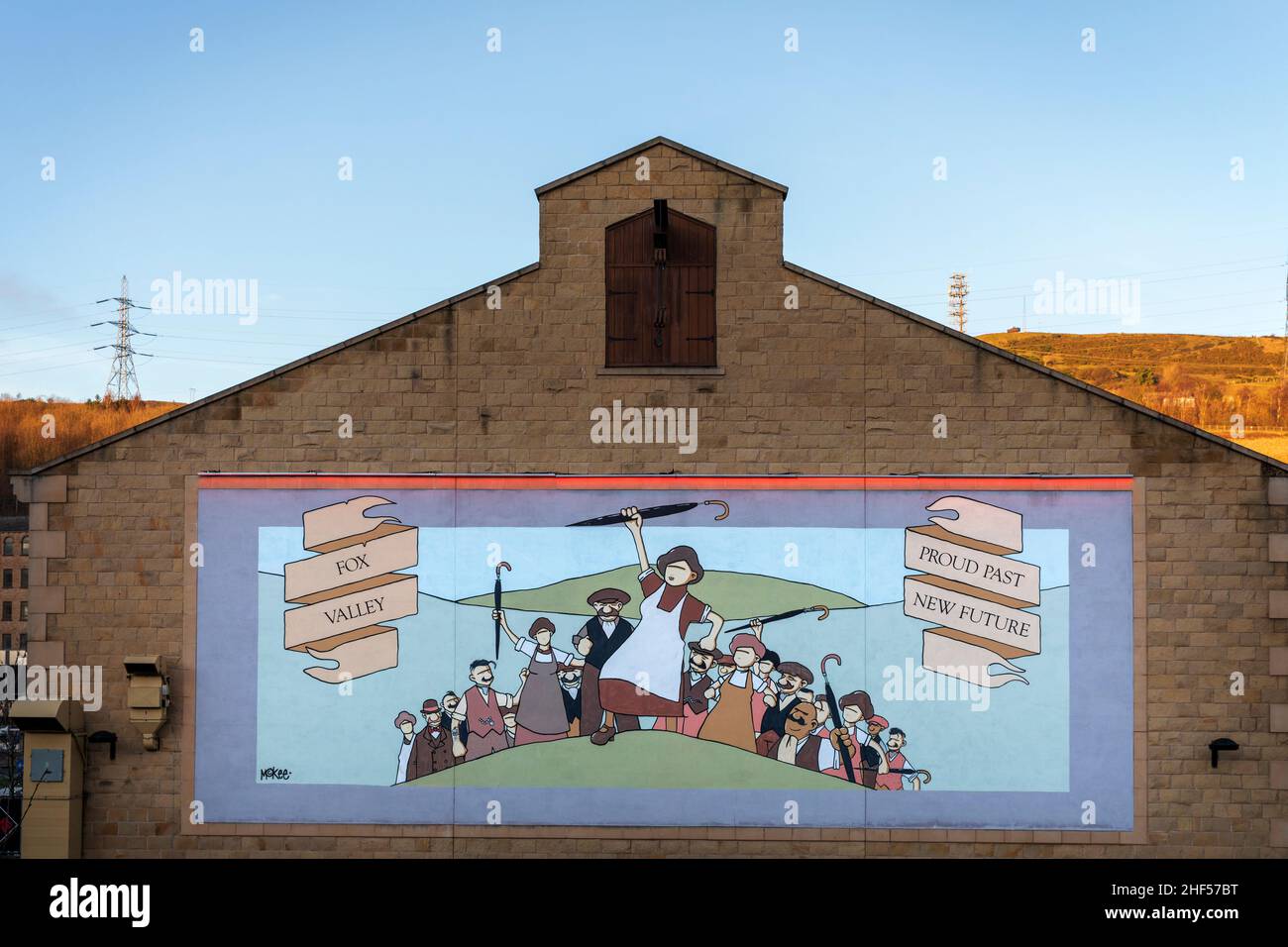 Fox Valley, Stocksbridge, South Yorkshire, Großbritannien. Stockfoto