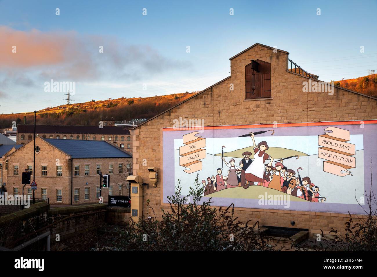 Fox Valley, Stocksbridge, South Yorkshire, Großbritannien. Stockfoto