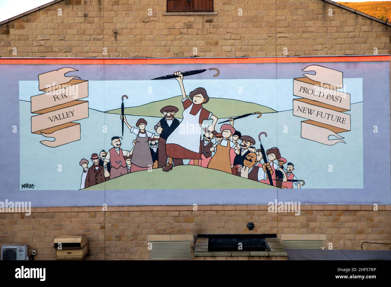 Fox Valley, Stocksbridge, South Yorkshire, Großbritannien. Stockfoto