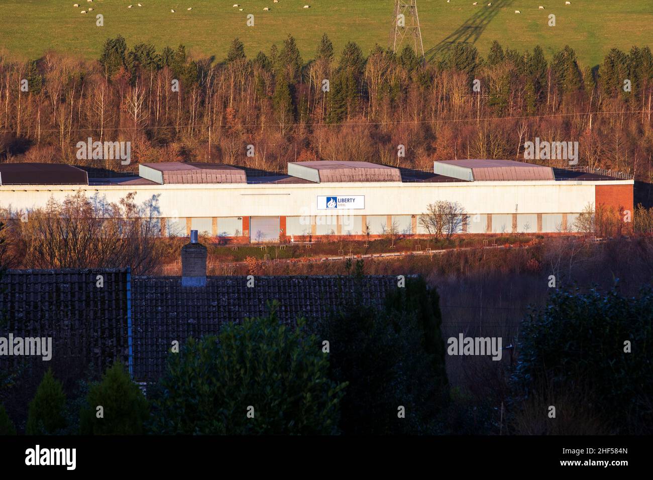 Liberty Steel, Stocksbridge, South Yorkshire, Großbritannien. Stockfoto