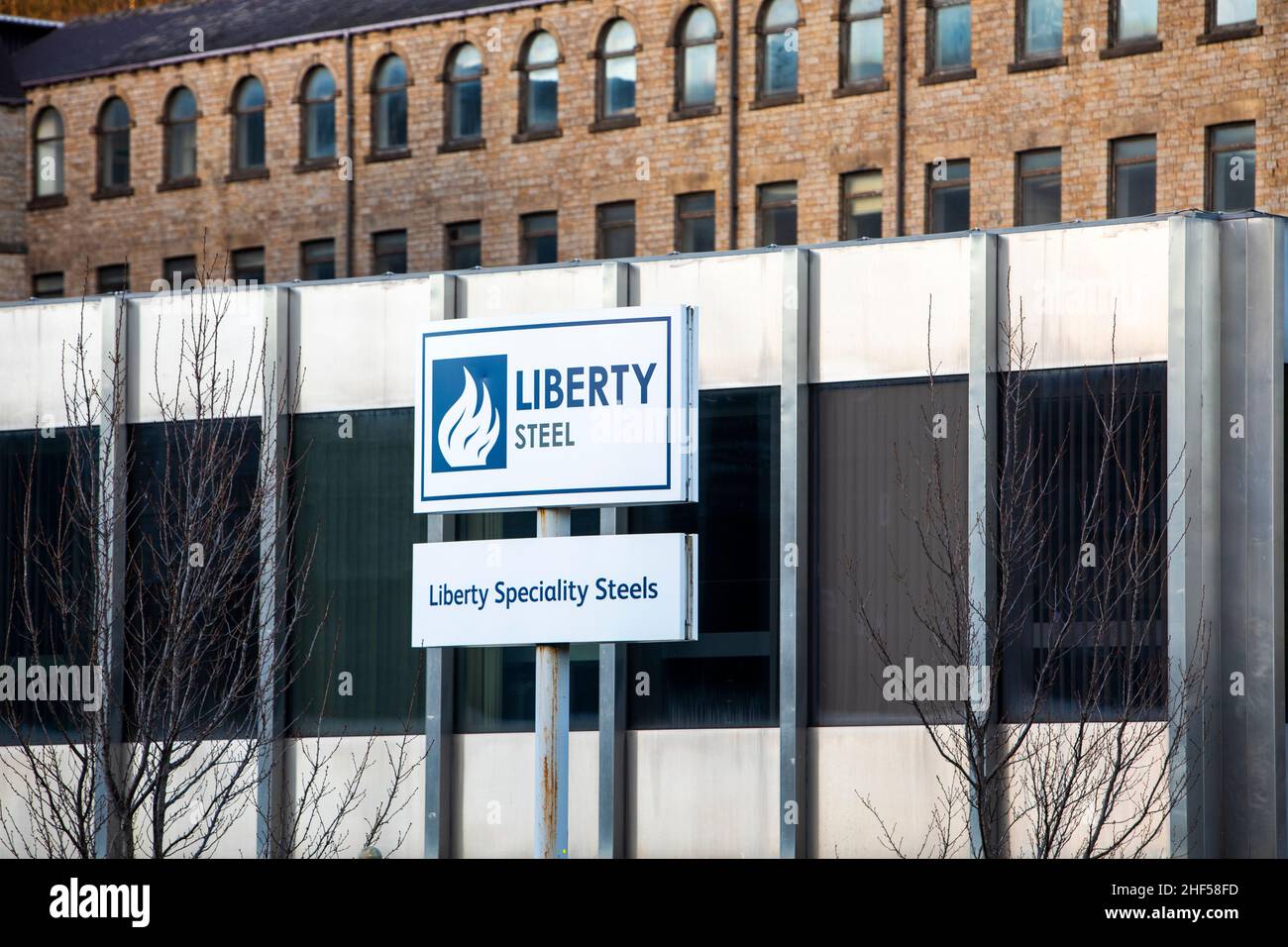 Liberty Steel, Stocksbridge, South Yorkshire, Großbritannien. Stockfoto