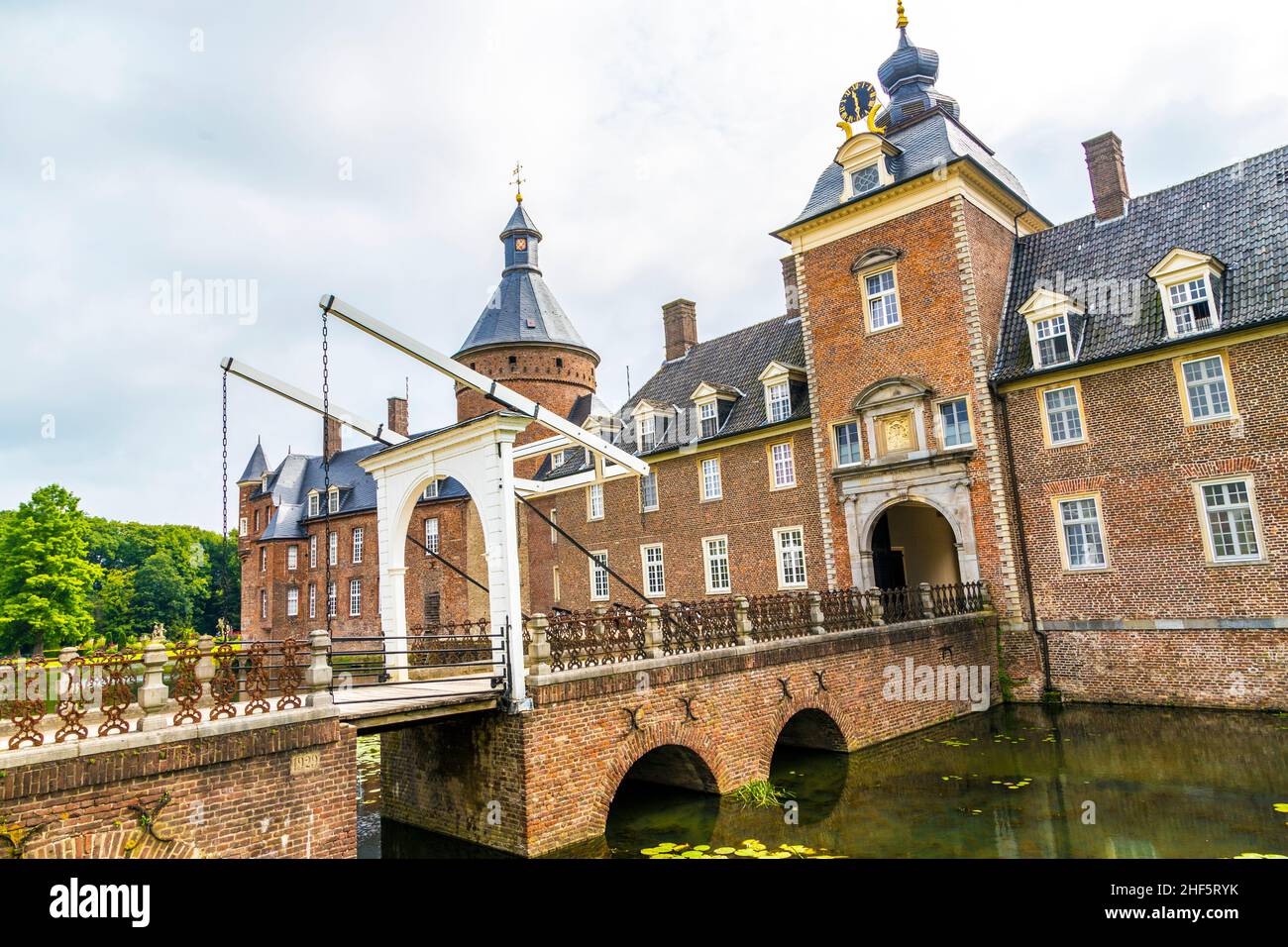 Schloss Anholt in Deutschland Stockfoto