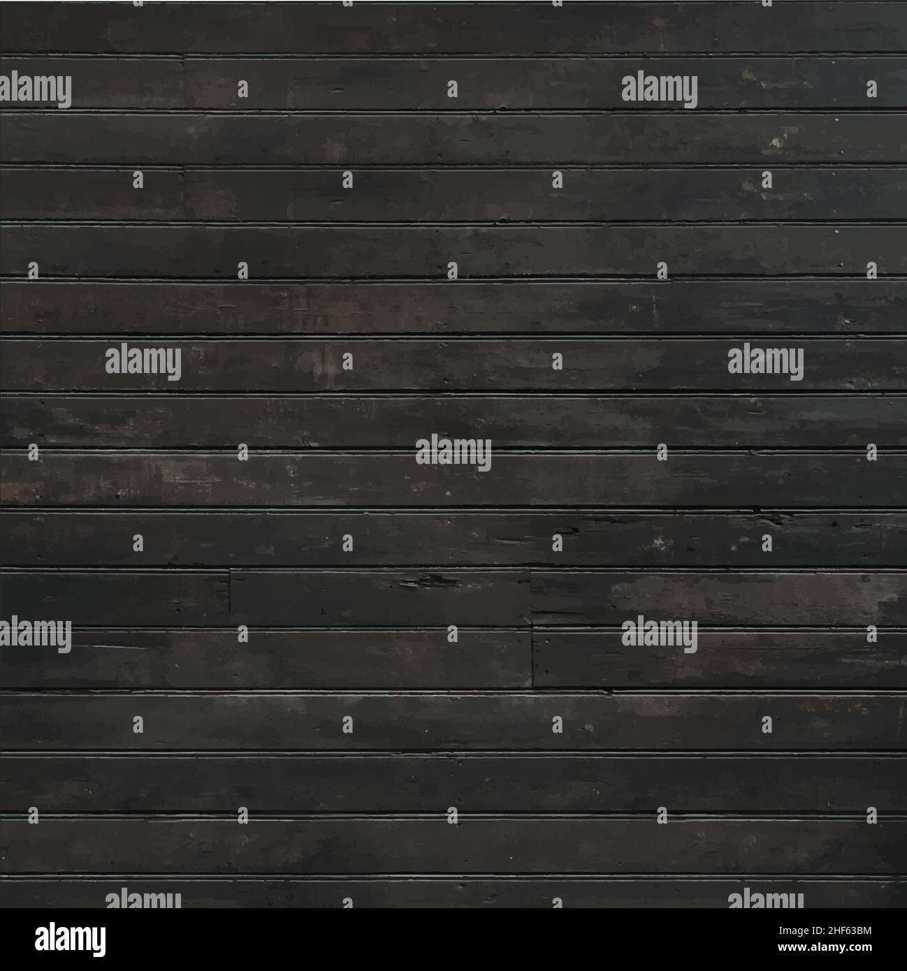 Alte Holz Wand Boden Wetterboard schwarz Vektor Hintergrund Textur Illustration lackiert Stock Vektor