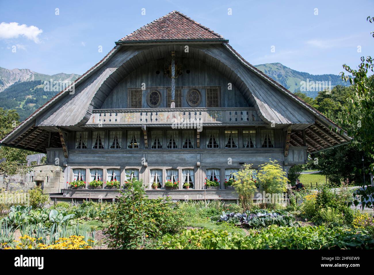 Heimatmuseum Ballenberg, Brienz, Schweiz Stockfoto