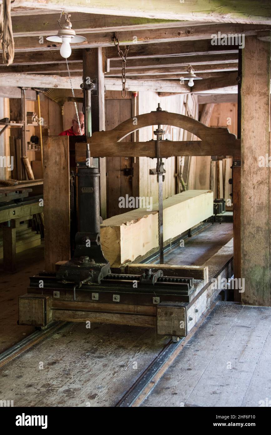 Heimatmuseum Ballenberg, Brienz, Schweiz Stockfoto