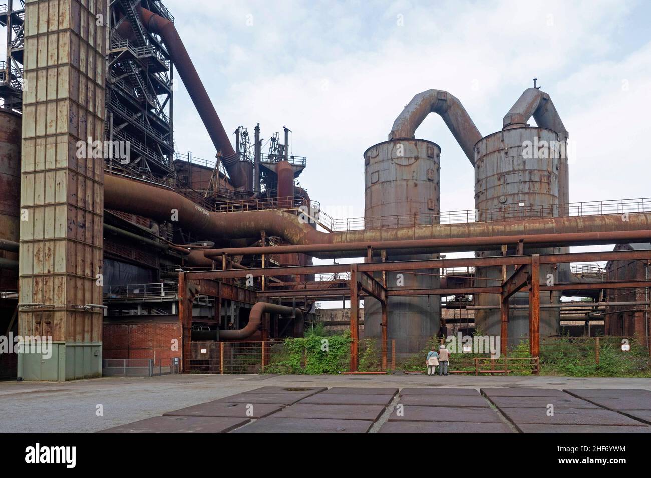 Duisburg, Landschaftspark Duisburg-Nord, Ruhrgebiet, Nordrhein-Westfalen, Deutschland Stockfoto