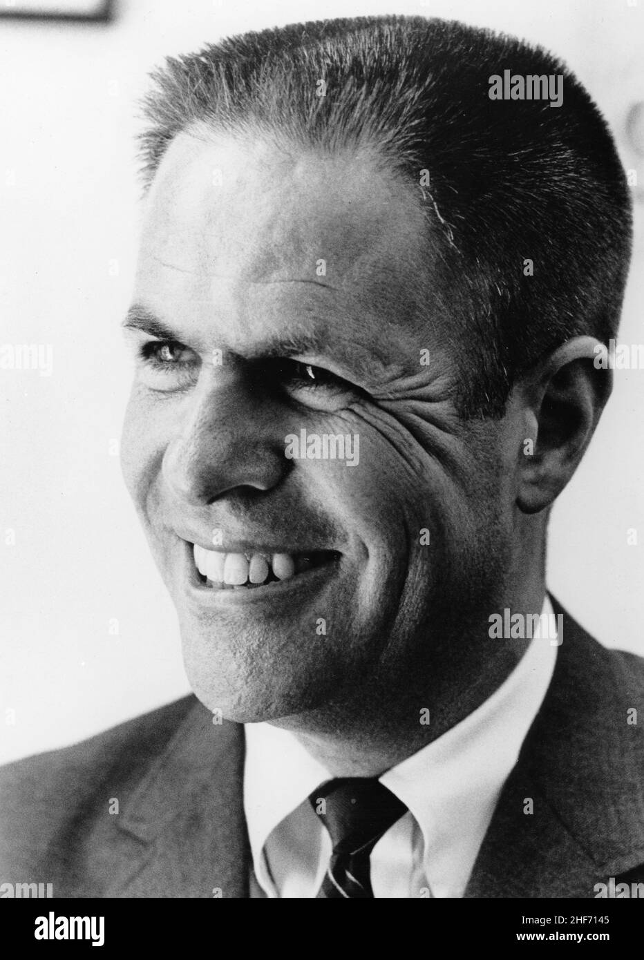 Harry Robbins 'Bob' Haldeman (1926-1993) war ein Republikaner, der während seiner politischen Karriere mit Richard M Nixon assoziiert wurde. Haldeman wurde 1968 zum Stabschef von Nixon ernannt und spielte um 1970 eine herausragende Rolle in Watergate, Washington, DC. Stockfoto