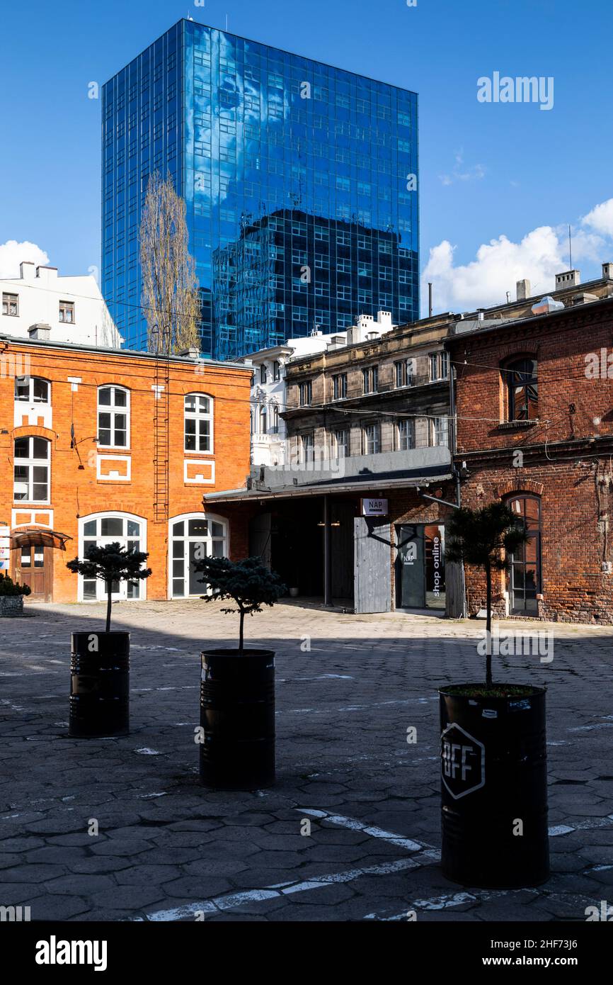 Europa, Polen, Woiwodschaft Lodz, Lodz - Piotrkowska Straße - BEI Piotrkowska Stockfoto