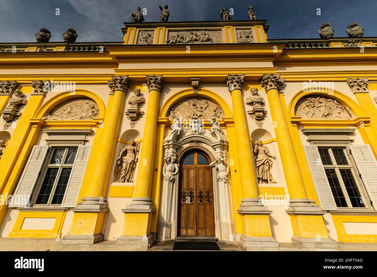 Europa, Polen, Woiwodschaft Masowien, Warschau - Wilanow-Palast Stockfoto