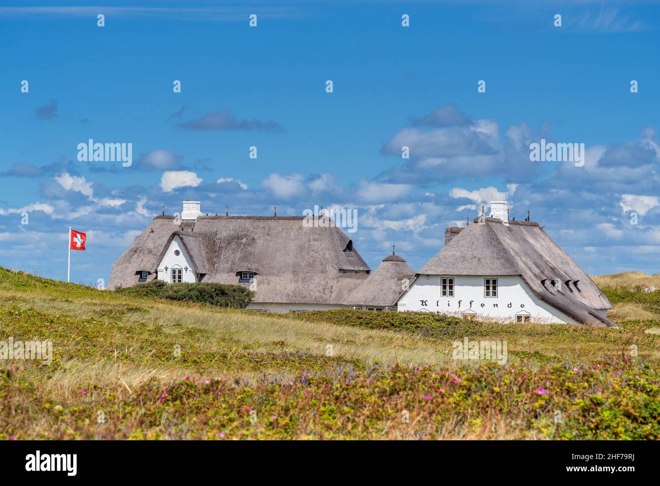 Haus Kliffende in Kampen, Sylt, Schleswig-Holstein, Deutschland Stockfoto