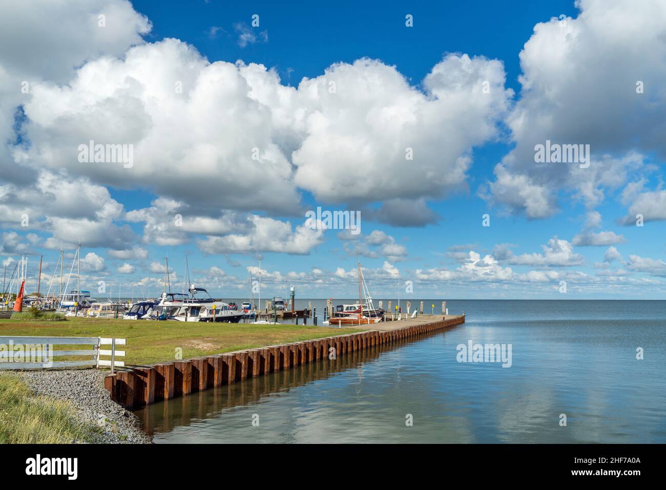 Hafen von Munkmarsch, Insel Sylt, Schleswig-Holstein, Deutschland Stockfoto