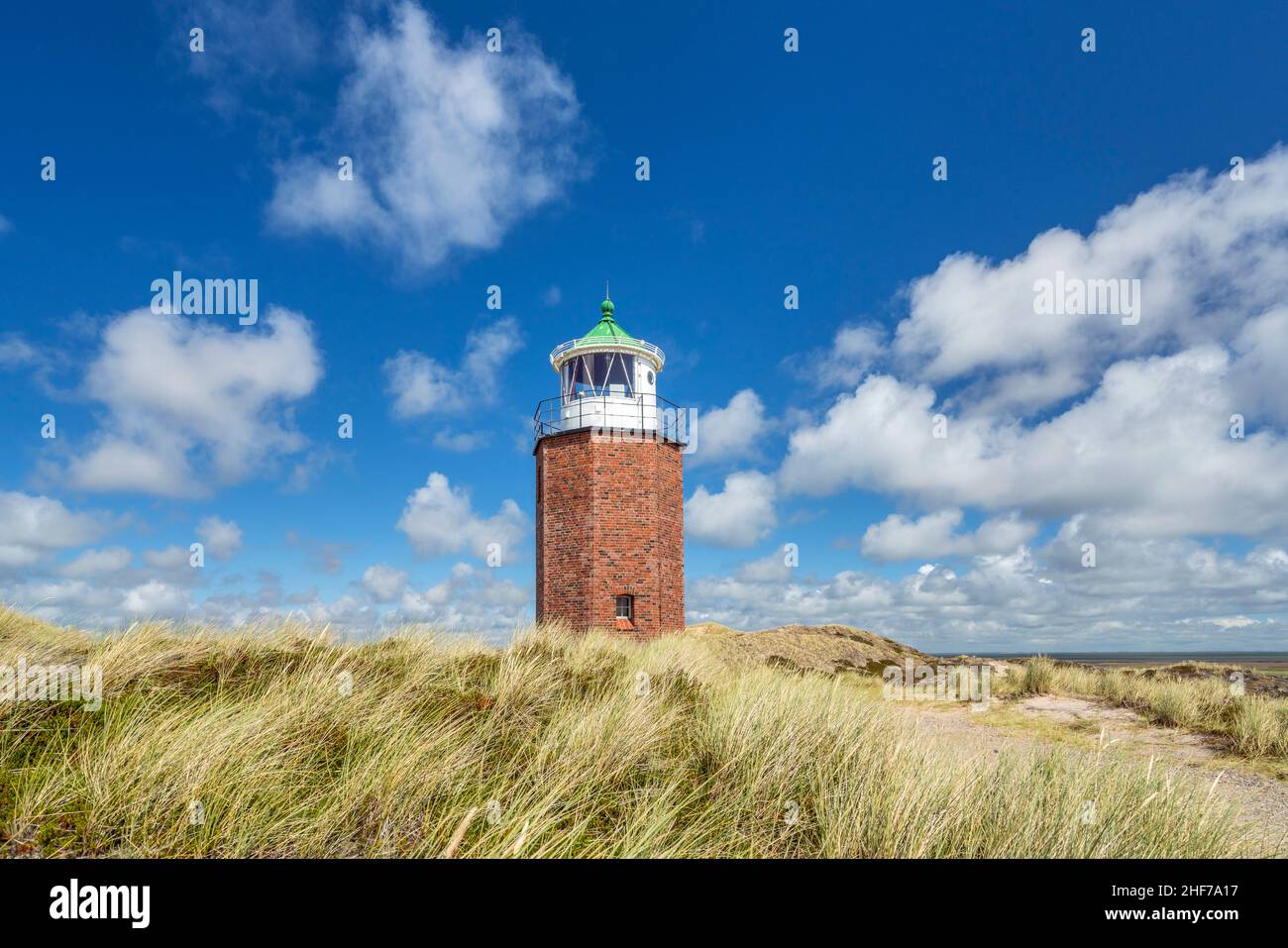 Cross Branding Feuer in den Dünen bei Kampen, Sylt Island, Schleswig-Holstein, Deutschland Stockfoto