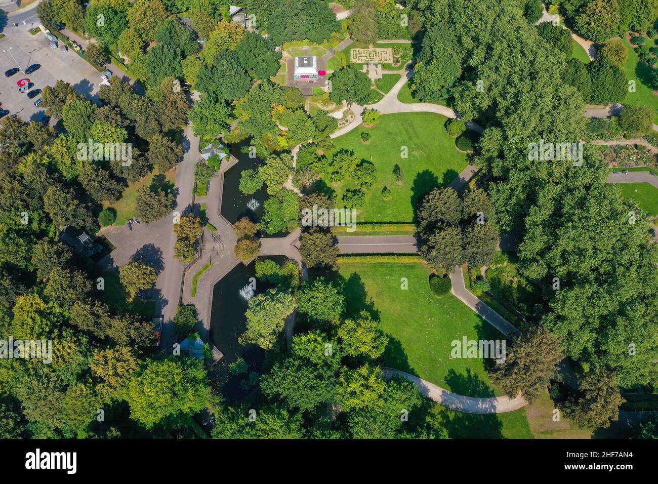 Aerial view of mülheim an der ruhr Fotos und Bildmaterial in hoher