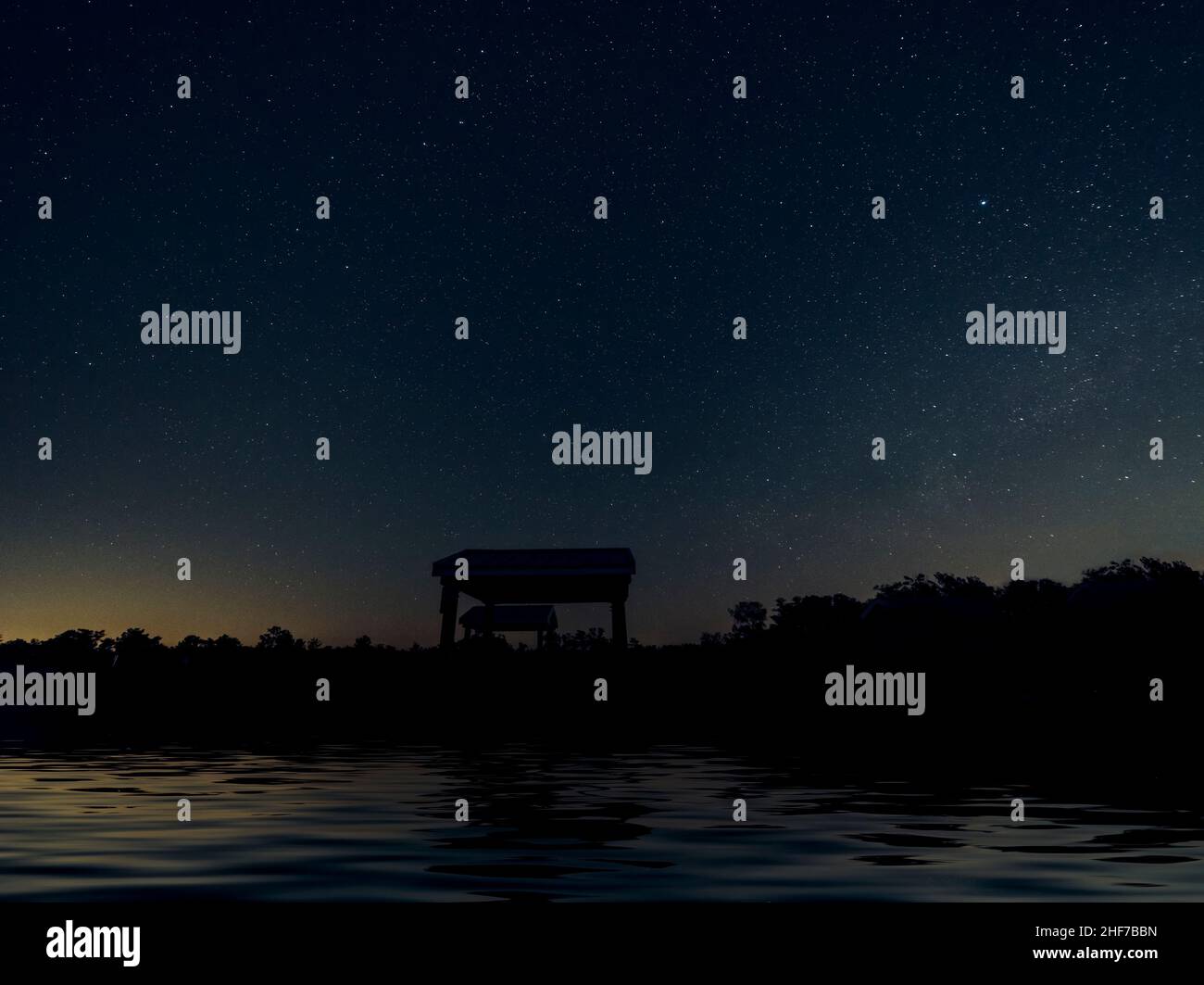 Starry Night, Florida, USA, Stockfoto