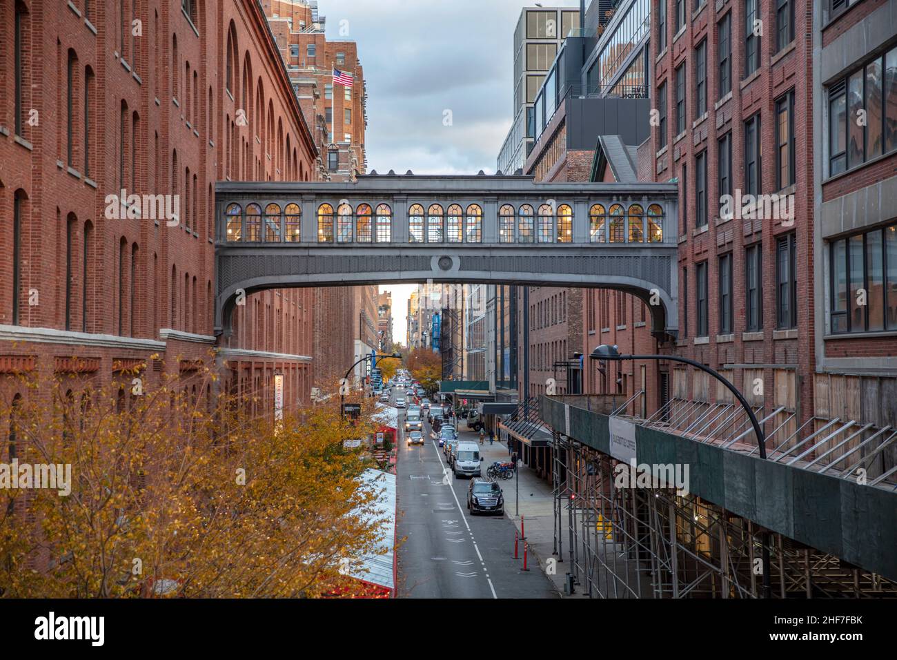 USA, New York City, Manhattan, Meetpacking District Stockfoto
