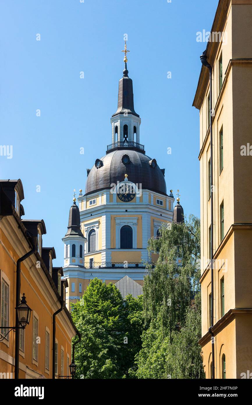 Schweden, Stockholm, Södermalm, Katarina Kyrka Stockfoto