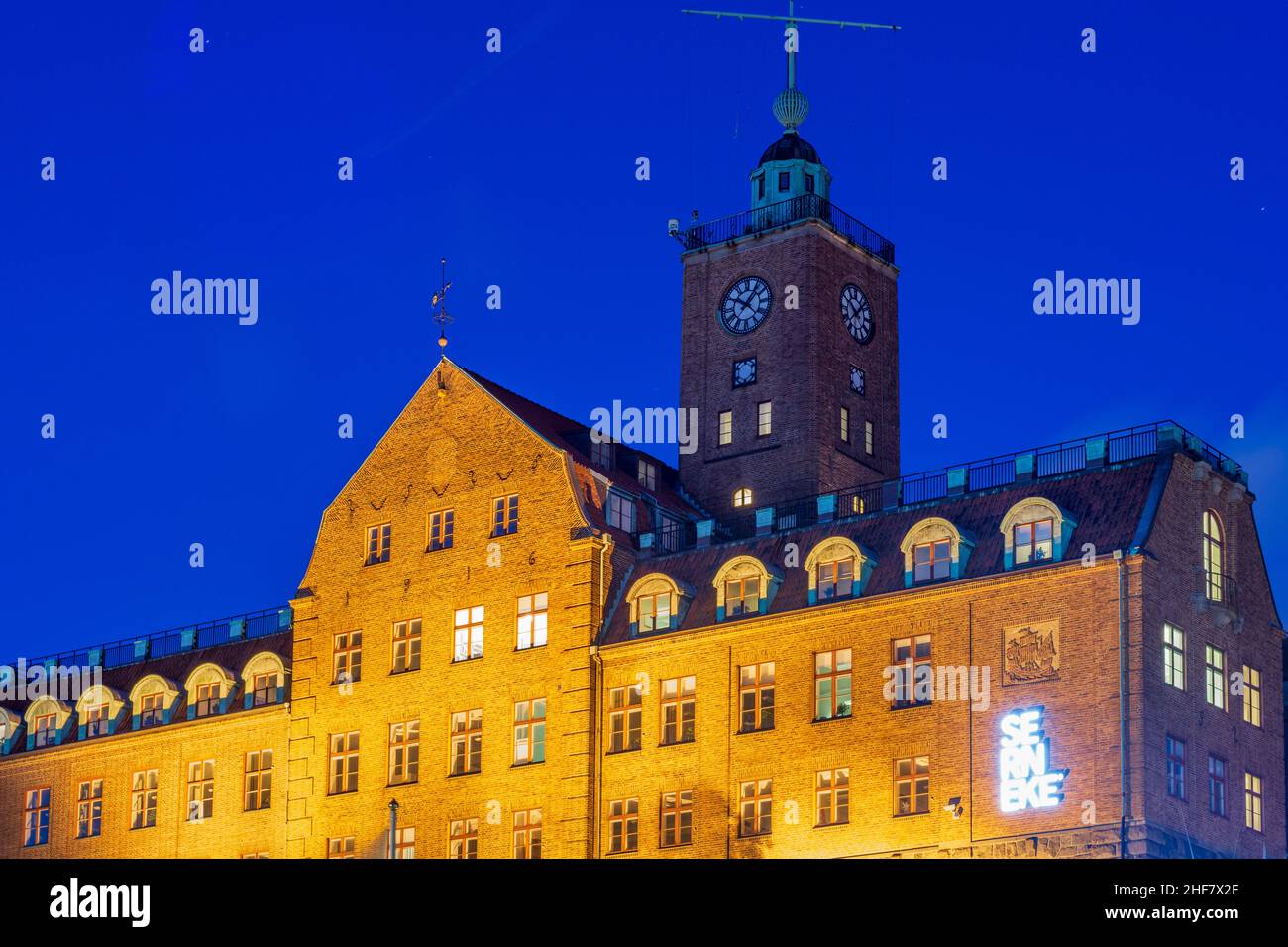 Göteborg, Göteborg, Sjöbefälsskolan (ehemalige Offiziersschule der Marine) in Västra Götalands län, Schweden Stockfoto