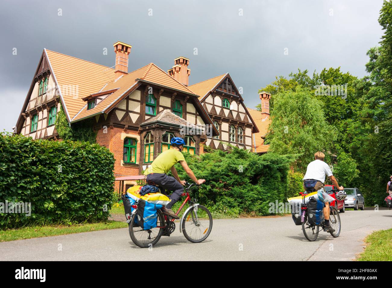 Lübstorf, Kavaliershaus auf Schloss Wiligrad in Mecklenburg-Schwerin, Mecklenburg-Vorpommern, Deutschland Stockfoto