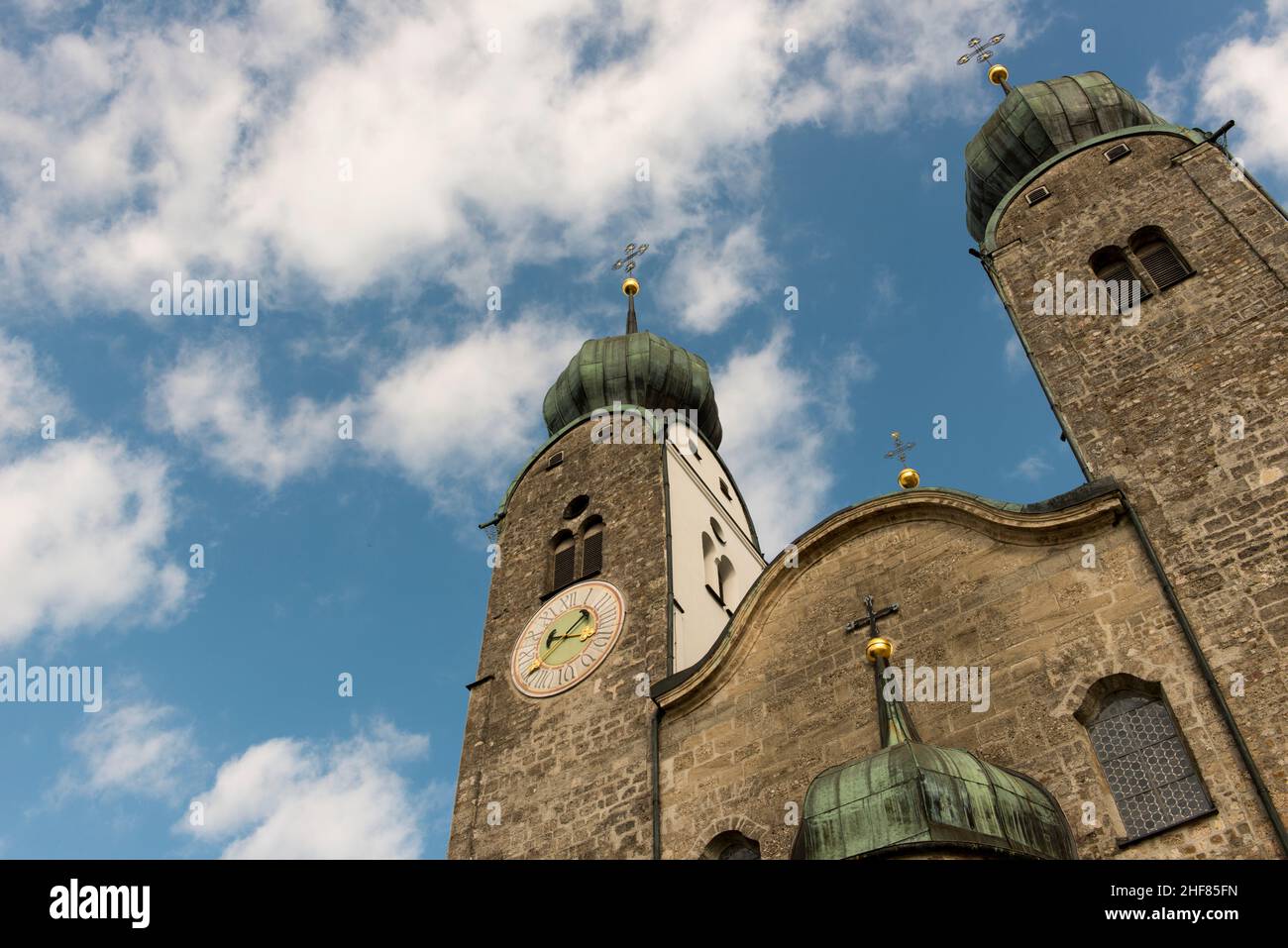 Klosterkirche Baumburg, St., Margarethen, Chiemgau, Bayern Stockfoto