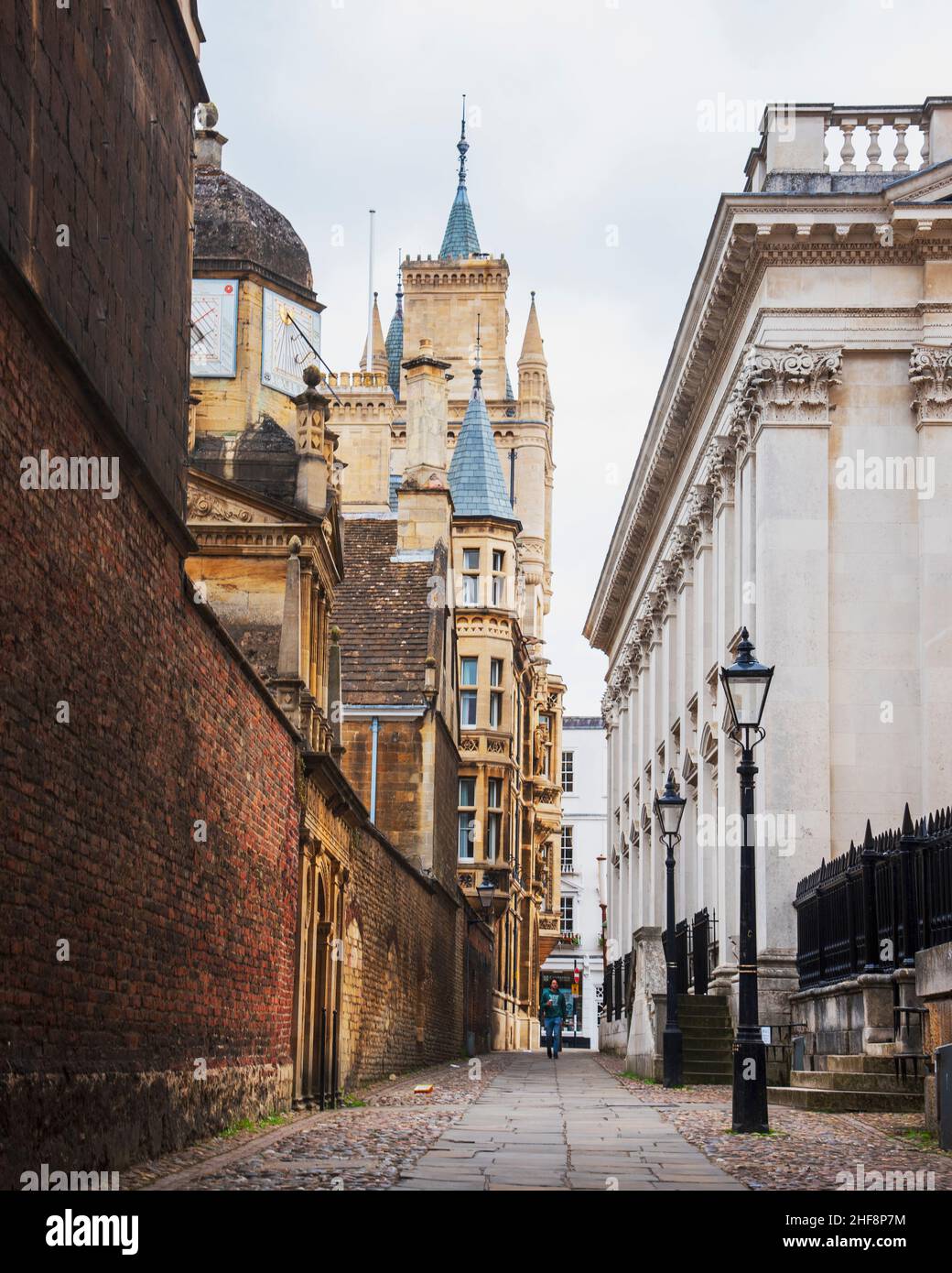 Senate House Passage, Cambridge, Großbritannien Stockfoto