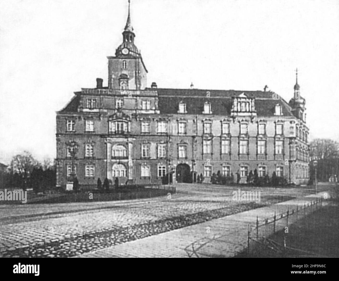 Schloss Oldenburg um 1900. Stockfoto