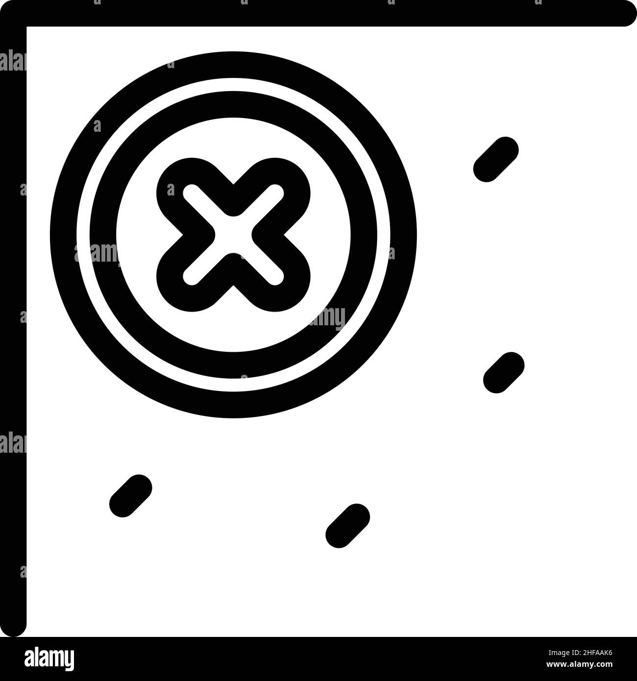 Strukturvektor für das Symbol für die Trockenbaukorrektur. Putzhaus. Kitt-Zement Stock Vektor