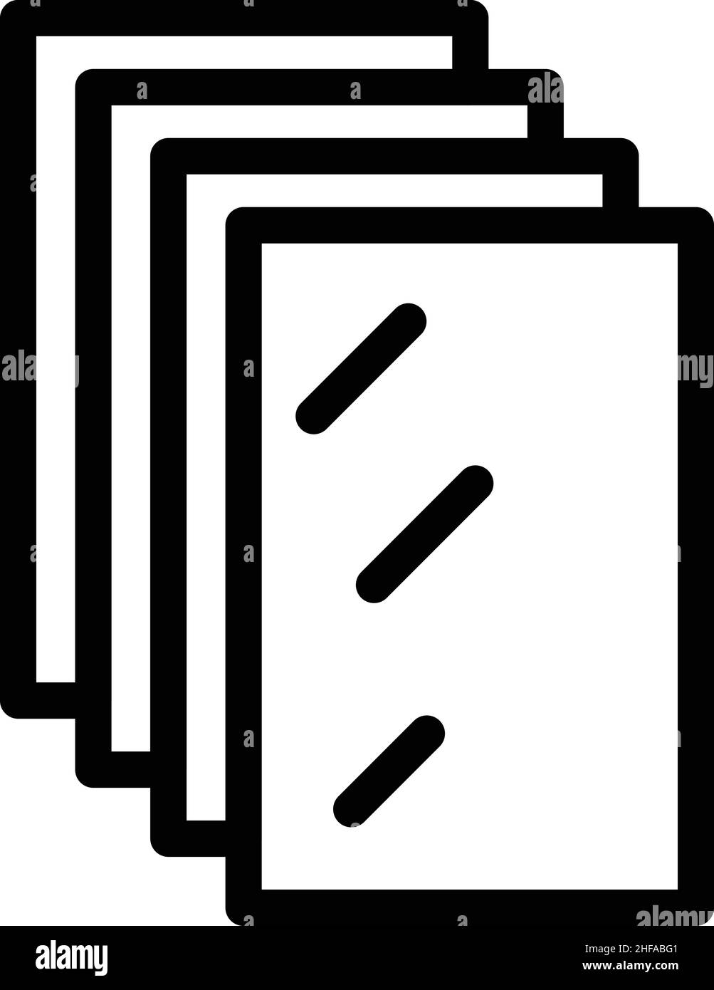 Strukturvektor für Trockenbau-Symbole. Wandkonstruktion. Putzhaus Stock Vektor