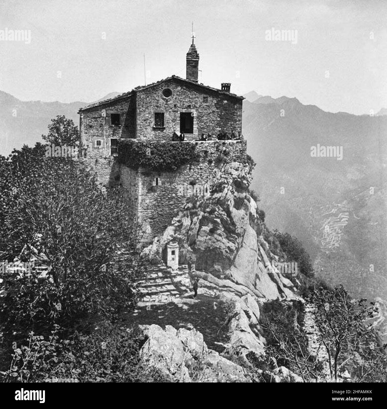 Santuari de Bellmunt, a Sant Pere de Torelló. Stockfoto