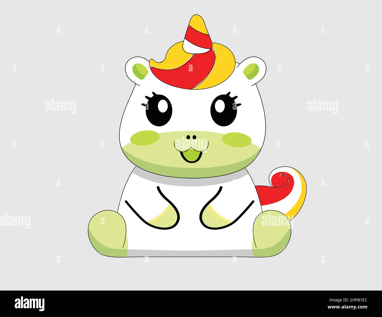 Niedlichen kleinen Bären Porträt Vektor, Premium-Qualität Stock Vektor