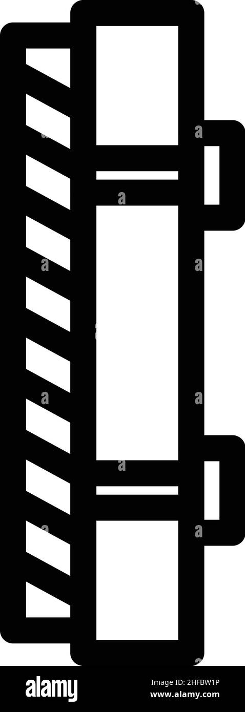 Strukturvektor für das Symbol für den Trockenbau im Stapel. Wandputz. Paint Home Stock Vektor