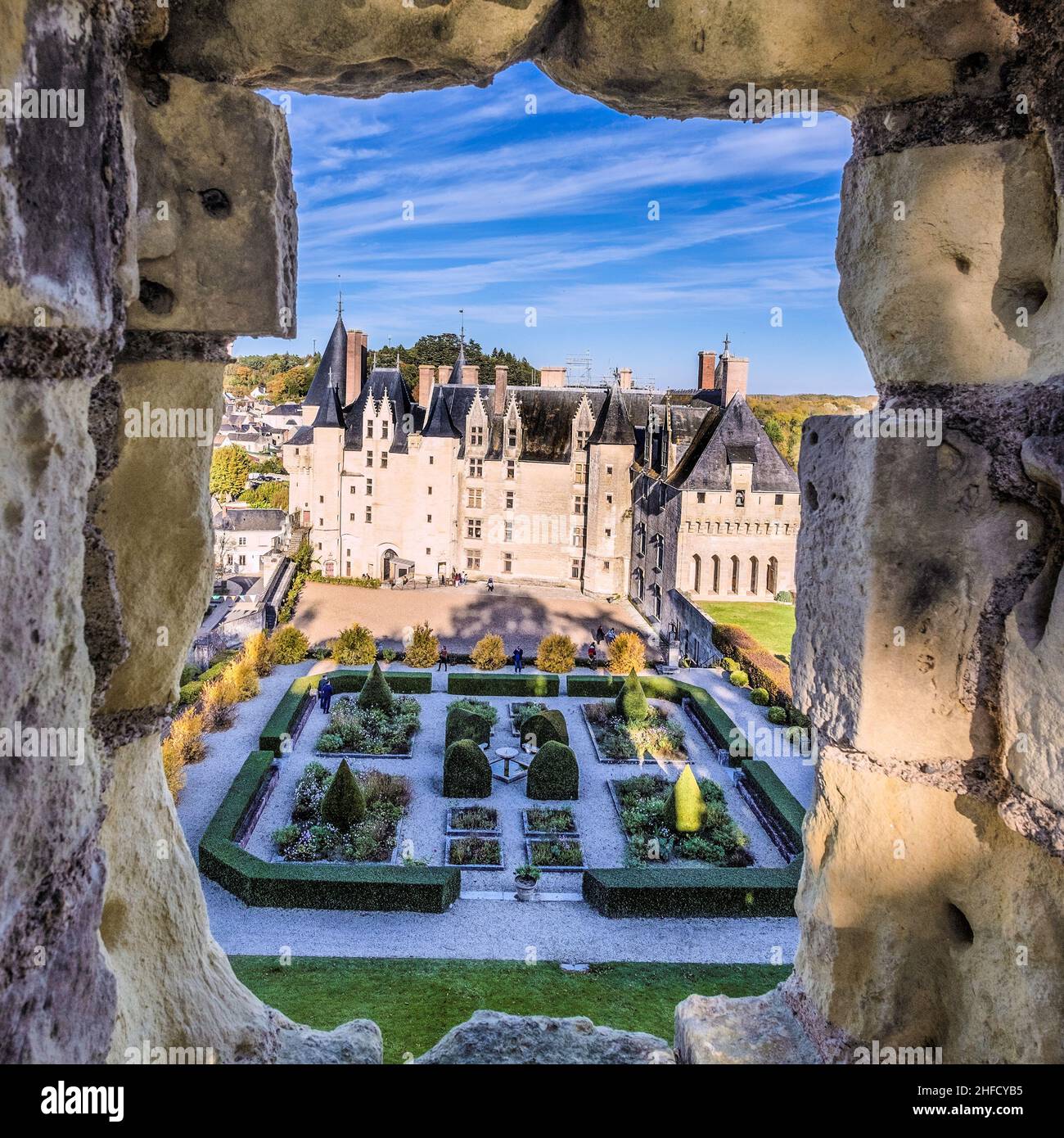 Schloss Langeais, Frankreich Stockfoto